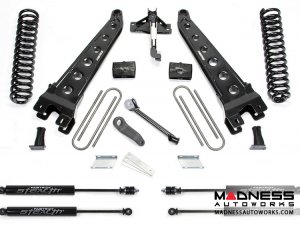 Ford F-250/ 350 6" Radius Arm System w/ Stealth Shocks by Fabtech (2017) 4WD
