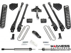 Ford F-250/ 350 6" 4 Link System w/ Dirt Logic Shocks by Fabtech (2017) 4WD
