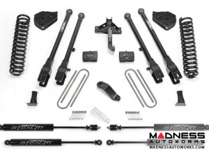Ford F-250/ 350 6" 4 Link System w/ Stealth Shocks by Fabtech (2017) 4WD