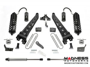 Ford F-250/ 350 6" Radius Arm System w/ Dirt Logic 4.0 Resi Front Coilovers and Rear 2.25 Shocks by Fabtech (2017) 4WD