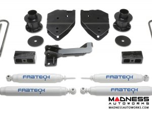 Ford F-250/ 350 4" Budget System w/ Performance Shocks by Fabtech (2017) 4WD
