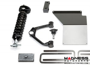 Chevrolet Silverado 1500 4" Budget UCA System w/ Dirt Logic Shocks by Fabtech - 2WD/ 4WD (2014 - 2017)