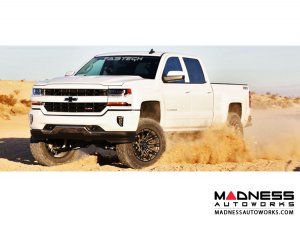Chevrolet Silverado 1500 6" Basic System w/ Stealth Shocks by Fabtech - 2WD/ 4WD (2014 - 2017) Gen II