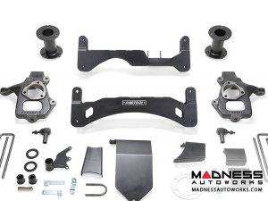 Chevrolet Silverado 1500 6" Basic System w/ Stealth Shocks by Fabtech - 2WD/ 4WD (2014 - 2017) Gen II