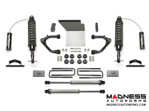 Chevrolet Silverado 1500 4" Uniball UCA System w/ Dirt Logic Shocks by Fabtech - 2WD/ 4WD (2014 - 2017)