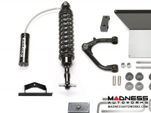 Chevrolet Silverado 1500 4" Uniball UCA System w/ Dirt Logic Shocks by Fabtech - 2WD/ 4WD (2014 - 2017)