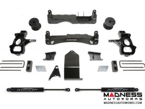 GMC Sierra 1500 4" Basic Cross Member System w/ Stealth Shocks by Fabtech - 2WD/ 4WD (2014 - 2017)