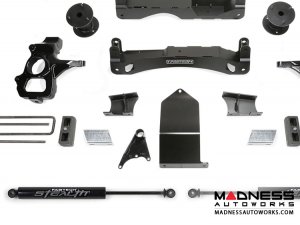 GMC Sierra 1500 4" Basic Cross Member System w/ Stealth Shocks by Fabtech - 2WD/ 4WD (2014 - 2017)