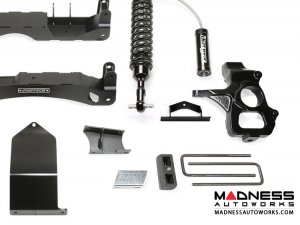 GMC Sierra 1500 4" Performance Cross Member System w/ Dirt Logic Resi Shocks by Fabtech - 2WD/ 4WD (2014 - 2017)