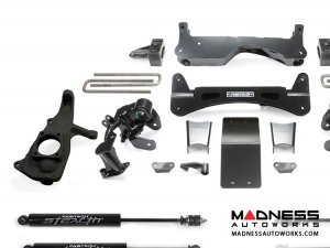 Chevrolet Silverado 3500 6" RTS System w/ Stealth Shocks by Fabtech - 2WD/ 4WD (2011 - 2017)