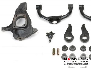Chevrolet Silverado 2500/ 3500 4" Ultimate System w/ Ball Joint UCA & Performance Shocks by Fabtech (2011 - 2017) 2WD/ 4WD Chevrolet Silverado 2500/ 3500 4" Ultimate System w/ Ball Joint UCA & Performance Shocks by Fabtech (2011 - 2017) 2WD/ 4WD