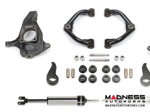 Chevrolet Silverado 2500/ 3500 4" Uniball UCA System w/ Dirt Logic 2.25 Shocks by Fabtech - 2WD/ 4WD (2011 - 2017) Chevrolet Silverado 2500/ 3500 4" Uniball UCA System w/ Dirt Logic 2.25 Shocks by Fabtech - 2WD/ 4WD (2011 - 2017)