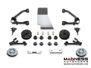 Chevrolet Suburban K1500 SUV 4" Budget System by Fabtech (2015 - 2017) 2WD/ 4WD