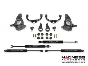 GMC Sierra 2500/ 3500 4" Ultimate System w/ Ball Joint UCA & Stealth Shocks by Fabtech (2011 - 2017) 2WD/ 4WD GMC Sierra 2500/ 3500 4" Ultimate System w/ Ball Joint UCA & Stealth Shocks by Fabtech (2011 - 2017) 2WD/ 4WD