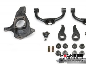 GMC Sierra 2500/ 3500 4" Ultimate System w/ Ball Joint UCA & Stealth Shocks by Fabtech (2011 - 2017) 2WD/ 4WD GMC Sierra 2500/ 3500 4" Ultimate System w/ Ball Joint UCA & Stealth Shocks by Fabtech (2011 - 2017) 2WD/ 4WD