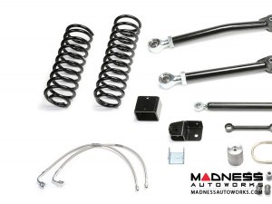 Jeep Wrangler 3" Trail II System w/ Stealth Shocks by FABTECH - 2 Door JK (Short Arm)