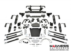 Jeep Wrangler 5" Crawler Coilover II System w/ Dirt Logic Resi Coilovers by FABTECH - 2/ 4 Door JK (Long Arm)