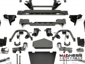 Jeep Wrangler 5" Crawler Coilover II System w/ Dirt Logic Resi Coilovers by FABTECH - 2/ 4 Door JK (Long Arm)