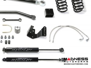Jeep Wrangler 3" Trail II System w/ Stealth Shocks by FABTECH - 2 Door JK (Short Arm)