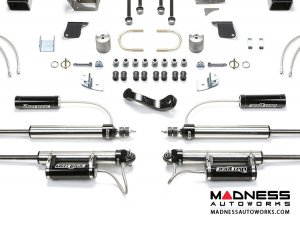 Jeep Wrangler 5" Long Travel Trail System w/ 2.25 Resi Dirt Logic Shocks by FABTECH - 2 Door JK (Short Arm)