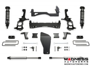 Nissan Titan XD 6" Performance System w/ Front Dirt Logic 2.5 Coilovers & Rear Dirt Logic 2.25 Shocks by Fabtech (2016) 4WD Nissan Titan XD 6" Performance System w/ Front Dirt Logic 2.5 Coilovers & Rear Dirt Logic 2.25 Shocks by Fabtech (2016) 4WD