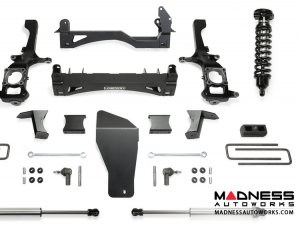 Nissan Titan XD 6" Performance System w/ Front Dirt Logic 2.5 Coilovers & Rear Dirt Logic 2.25 Shocks by Fabtech (2016) 4WD