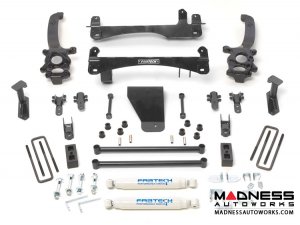 Nissan Frontier 6" Basic System w/ Performance Rear Shocks by Fabtech (2006 - 2015) 2WD/ 4WD