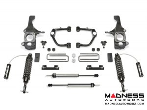 Toyota Tundra 4" Uniball UCA System w/ Dirt Logic 2.5 Resi Front Coilovers and Dirt Logic SS 2.25 Rear Shocks by Fabtech - 2WD/ 4WD (2016 - 2017)