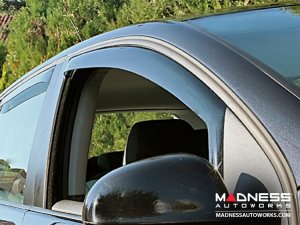 Jeep Cherokee Side Window Air Deflectors by Farad - (2013+)