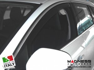 Volvo V60 Side Window Air Deflectors by Farad - (2010+)