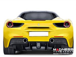 Ferrari 488 GTB Performance Exhaust System by Akrapovic - Slip-on Line (2016) 