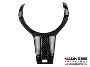 BMW 5 Series Steering Wheel Cover - Carbon Fiber - M-Sport