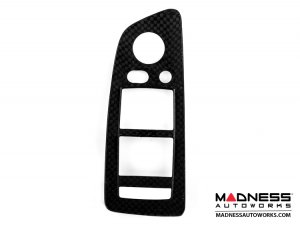 BMW E87 2003-2007 Window Switch Cover - Carbon Fiber BMW E87 2003-2007 Window Switch Cover - Carbon Fiber