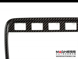 Porsche Cayenne 955/ 957 Center Console Dash Trim by Feroce - Carbon Fiber Porsche Cayenne 955/ 957 Center Console Dash Trim by Feroce - Carbon Fiber