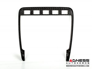 Porsche Cayenne 955/ 957 Center Console Dash Trim by Feroce - Carbon Fiber Porsche Cayenne 955/ 957 Center Console Dash Trim by Feroce - Carbon Fiber