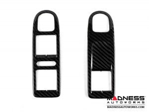 Volkswagen Golf Mk6 - Window Switch Cover - Carbon Fiber
