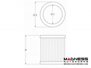 Ford Focus ST Performance BMC Air Filter - 2014+ - FB559/08
