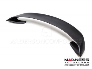 Ford Mustang Rear Spoiler by Anderson Composites - Fiberglass - GT350r Style - Type GR