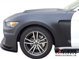 Ford Mustang Front Fenders - Anderson Composites - Fiberglass Set - GT 350 Style