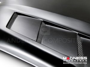 Ford Mustang Hood by Anderson Composites - "Heat Extractor" - Fiber Glass