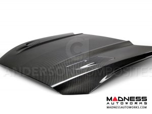 Ford Mustang Hood by Anderson Composites - Carbon Fiber - "GT"