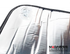 Mazda Miata MX-5 Spider Sun Shade/ Reflector - Front Windshield - w/ Sensor