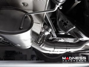 Jaguar F-TYPE Performance Exhaust System - Ragazzon - 2.0L Turbo - Center Exit - Vacuum Valve Design - Non Resonated - Dual Tip 