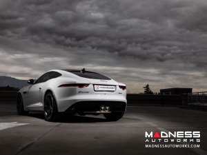Jaguar F-TYPE Performance Exhaust System - Ragazzon - 2.0L Turbo - Center Exit - Vacuum Valve Design - Non Resonated - Dual Tip 