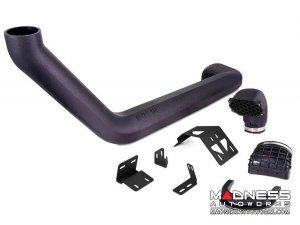 Jeep Wrangler JL Snorkel - Mishimoto Borne Off-Road - Wrinkle Black