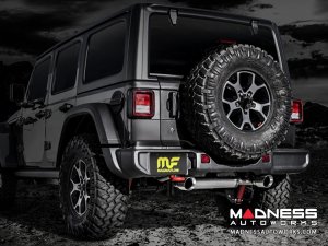 Jeep Wrangler JL 3.6 Performance Exhaust by Magnaflow - Dual Exit - Polished Tips Jeep Wrangler JL 3.6 Performance Exhaust by Magnaflow - Dual Exit - Polished Tips
