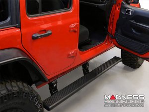 Jeep Wrangler JL Side Step - PowerStep - Black - 4Dr Jeep Wrangler JL Side Step - PowerStep - Black - 4Dr