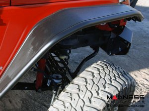 Jeep Wrangler JK Overline Hi-Clearance Quick-Release Front Flare - Standard Edition - Pair 