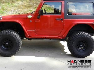 Jeep Wrangler JK Rocker Exoskin - Pair - 4Door 