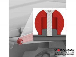 Jeep Wrangler JK Overline Hi-Clearance Dovetailed &amp; Removable Rear Flare - Standard Edition - Pair - 4 Door